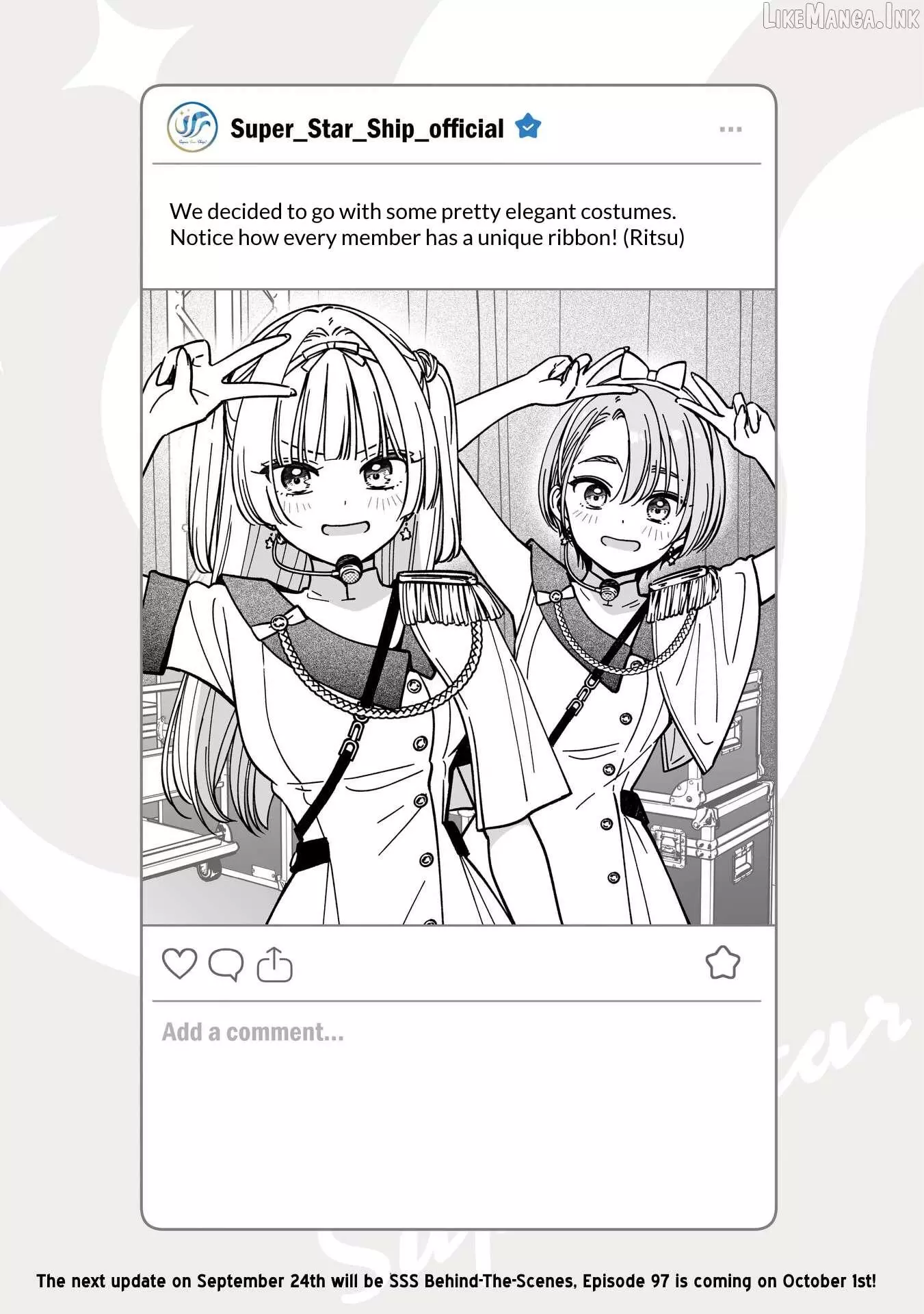 IDOL×IDOL STORY! Chapter 96.5 page 1
