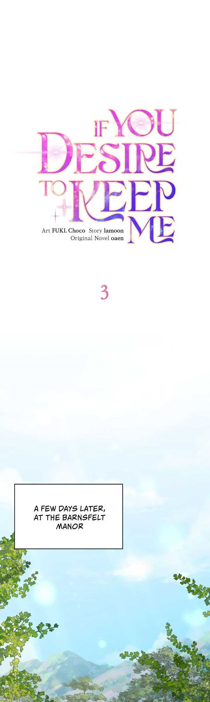 If You Desire to Keep Me [Official] Chapter 3 page 12