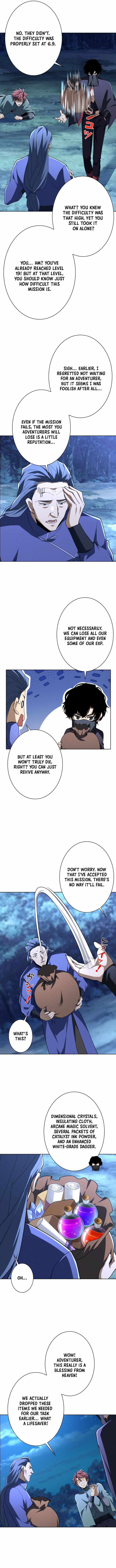I’ll Spend My Fortune to Become the Strongest Before the Game Ends Chapter 20 page 4