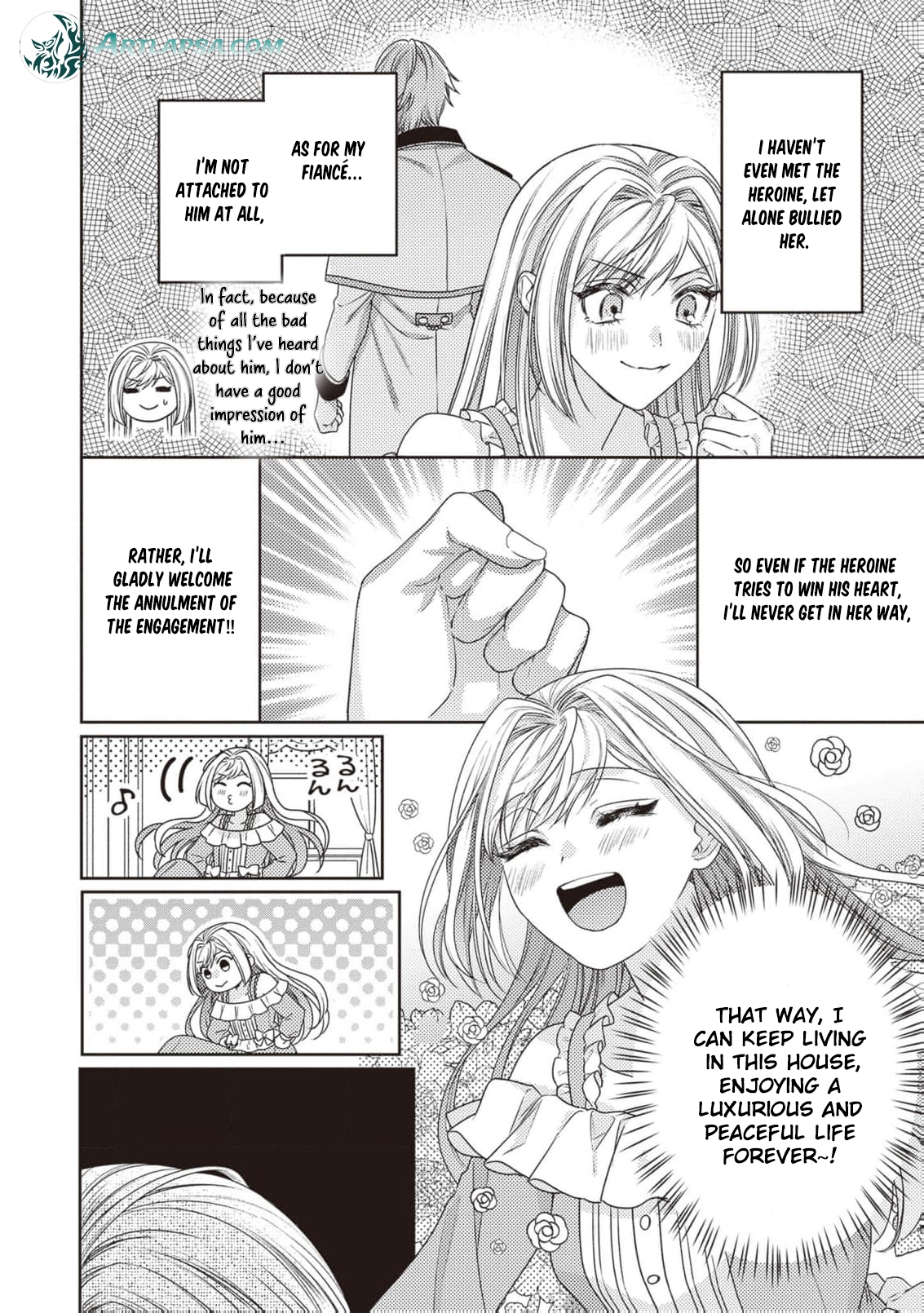 I’m a Sickly Villainess, but My Fiancé Is So Overprotective I Want to Run Away Chapter 1 page 14