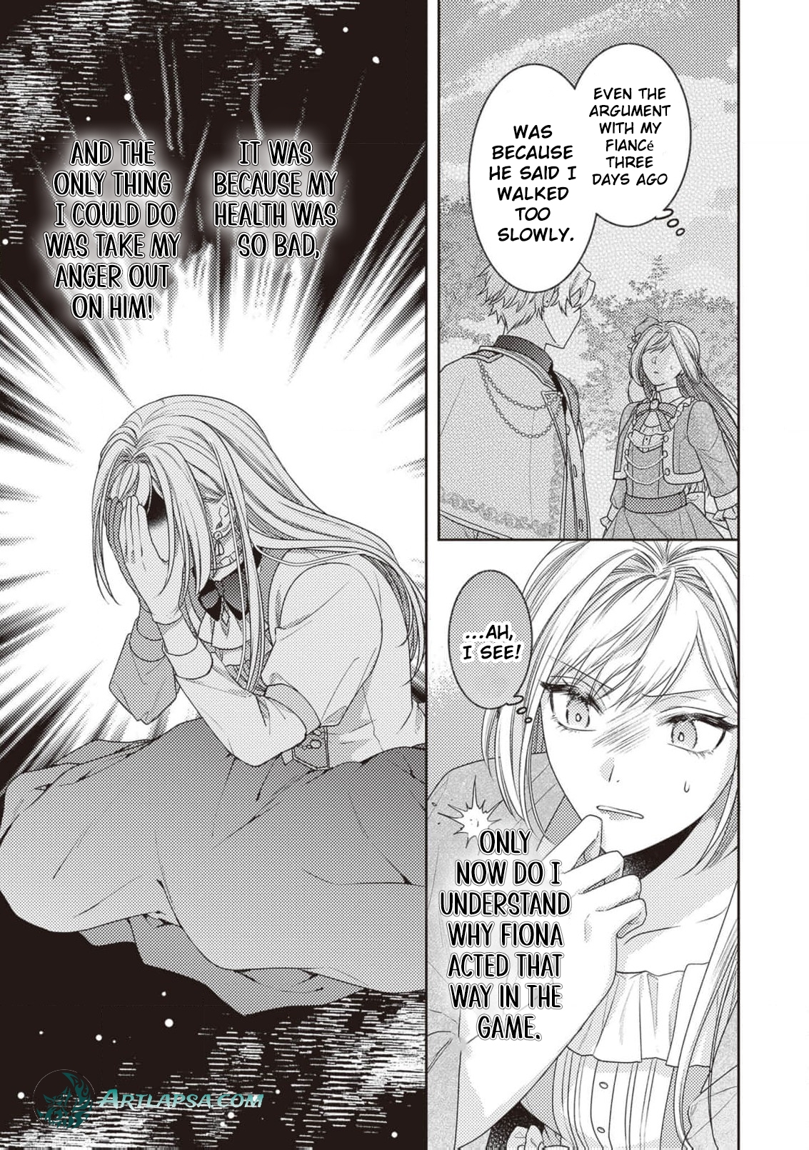 I’m a Sickly Villainess, but My Fiancé Is So Overprotective I Want to Run Away Chapter 1 page 19