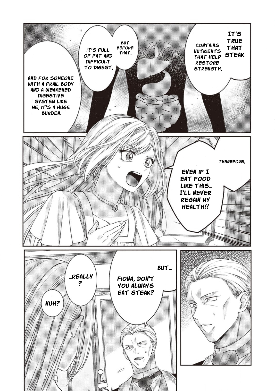 I’m a Sickly Villainess, but My Fiancé Is So Overprotective I Want to Run Away Chapter 1 page 28