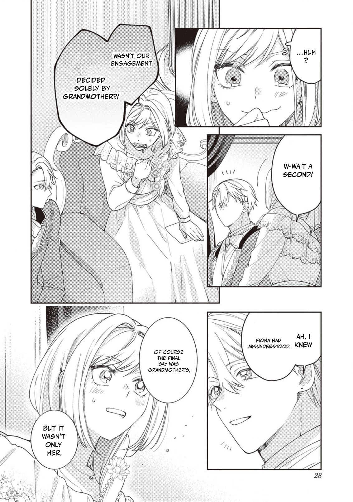 I’m a Sickly Villainess, but My Fiancé Is So Overprotective I Want to Run Away Chapter 13 page 30