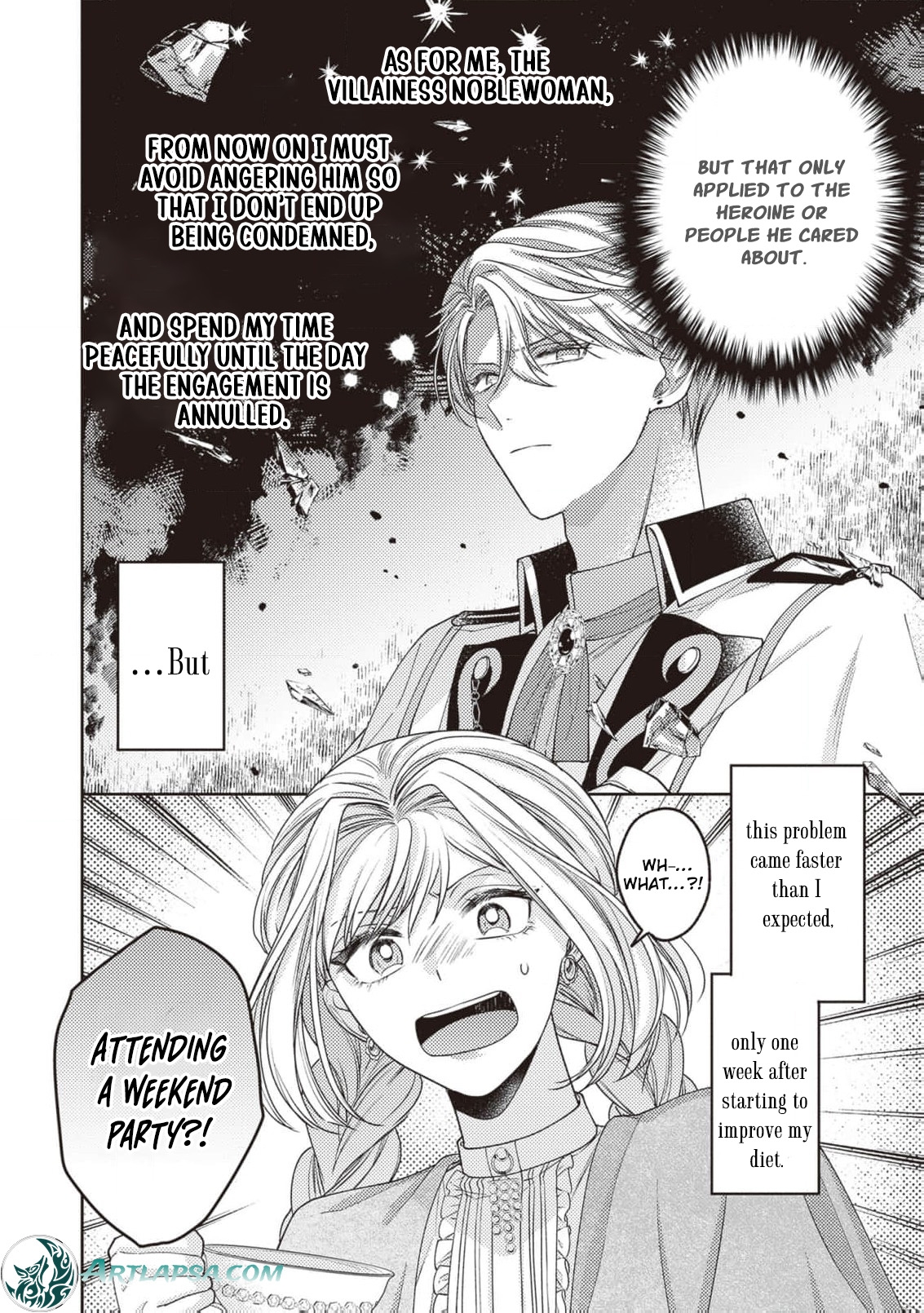I’m a Sickly Villainess, but My Fiancé Is So Overprotective I Want to Run Away Chapter 3 page 5