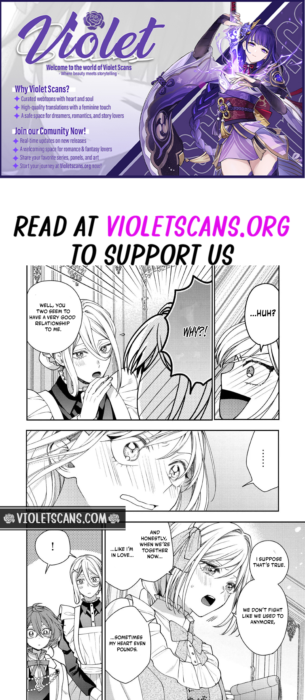 I’m a Sickly Villainess, but My Fiancé Is So Overprotective I Want to Run Away Chapter 32.2 page 1