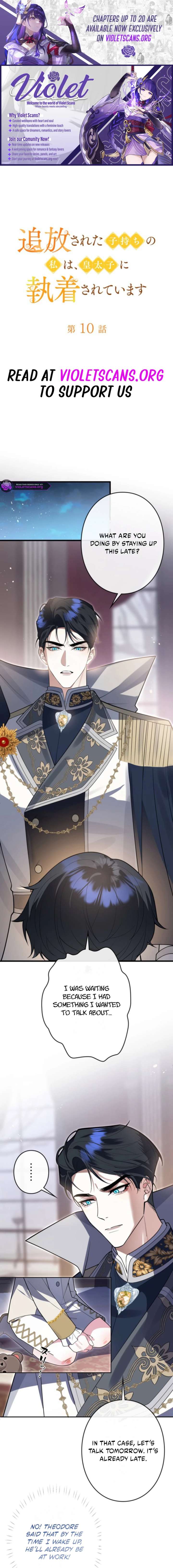 I’m an Exiled Single Mother, but the Crown Prince Became Obsessed With Me Chapter 10 page 2