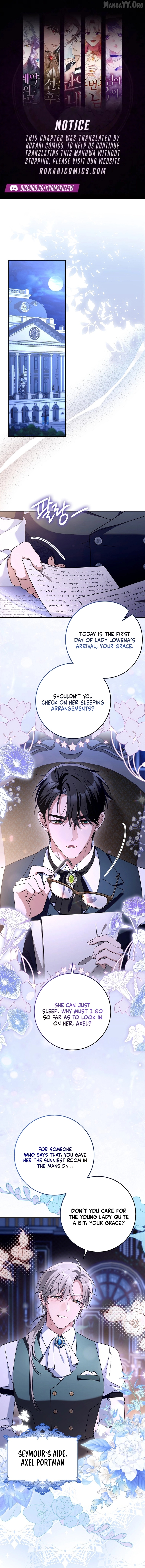 I’m Going to Become the Dark Duke’s Family Chapter 6 page 1