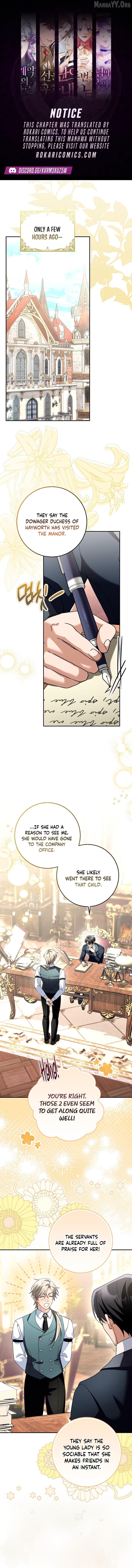 I’m Going to Become the Dark Duke’s Family Chapter 8 page 1