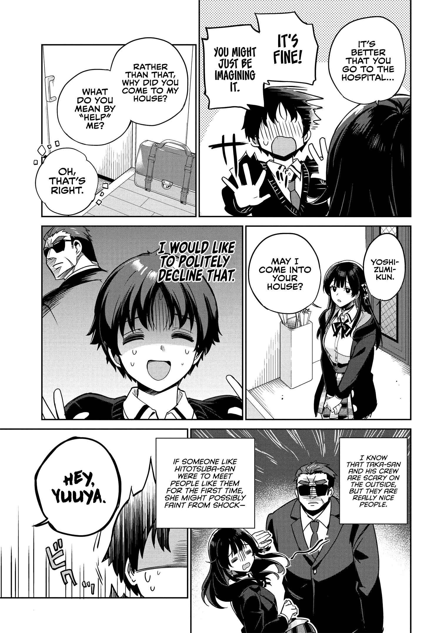 I’m Gonna Live with You Not Because My Parents Left Me Their Debt But Because I Like You Chapter 1 page 18