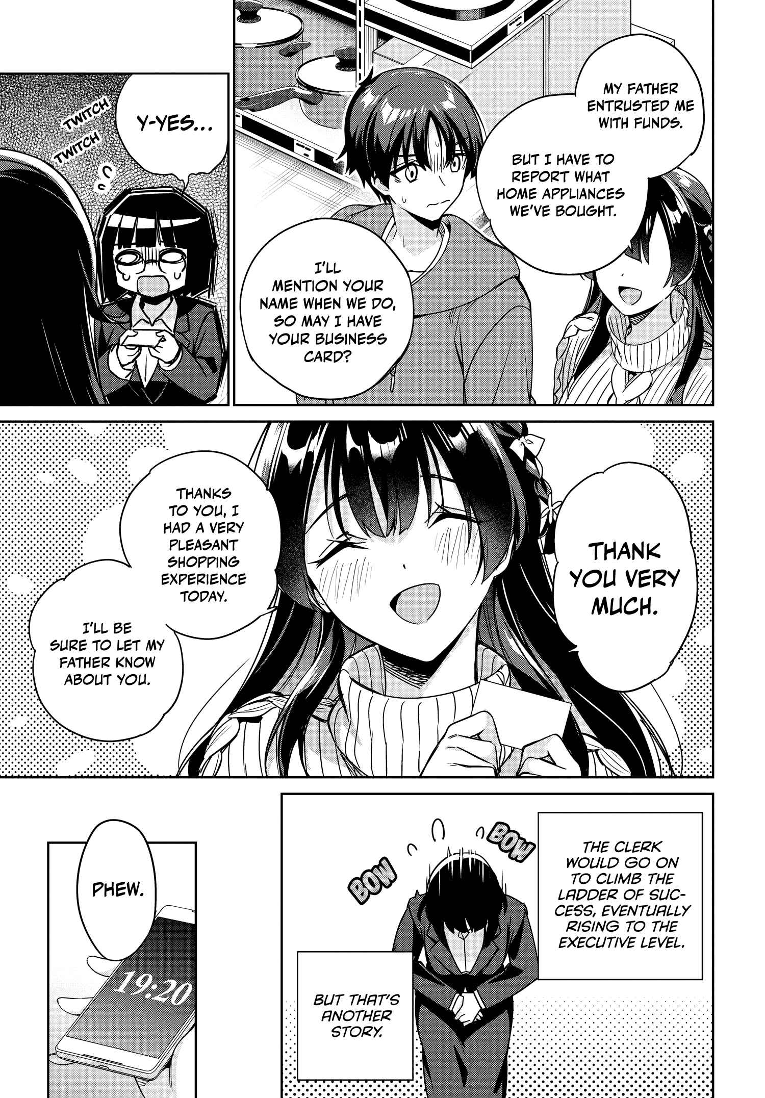 I’m Gonna Live with You Not Because My Parents Left Me Their Debt But Because I Like You Chapter 11 page 10