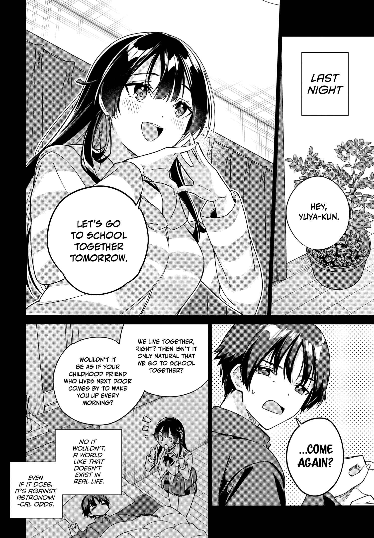 I’m Gonna Live with You Not Because My Parents Left Me Their Debt But Because I Like You Chapter 12 page 3