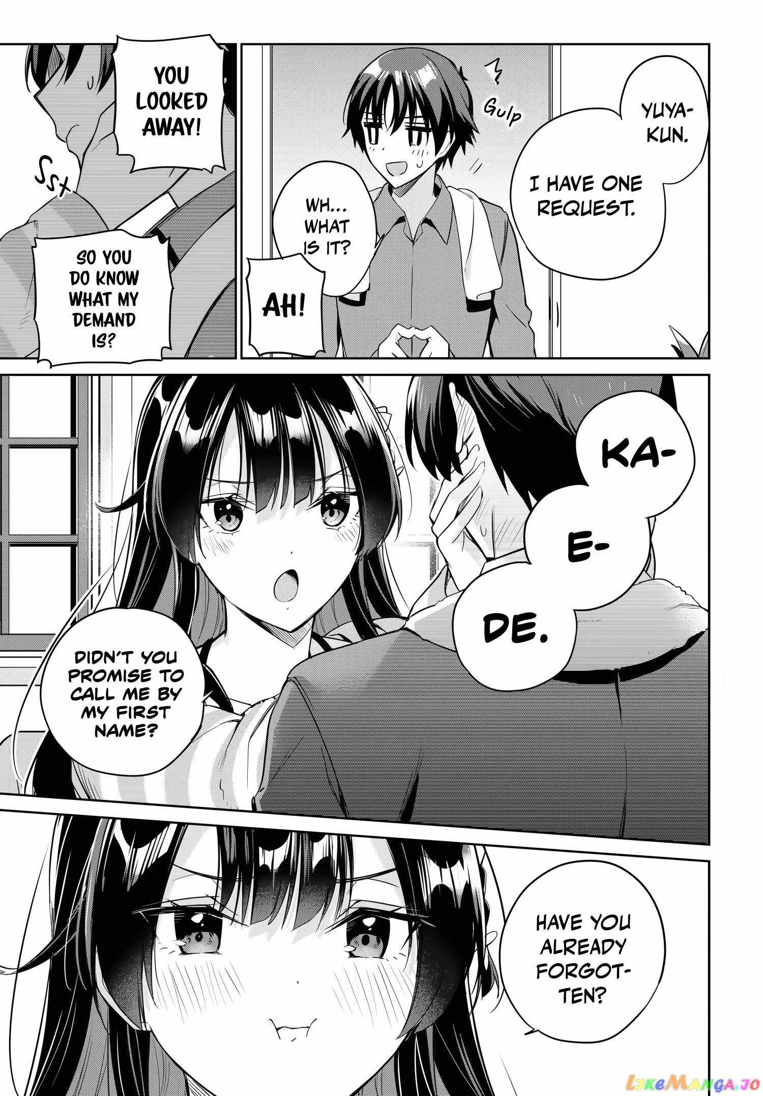 I’m Gonna Live with You Not Because My Parents Left Me Their Debt But Because I Like You Chapter 15 page 8
