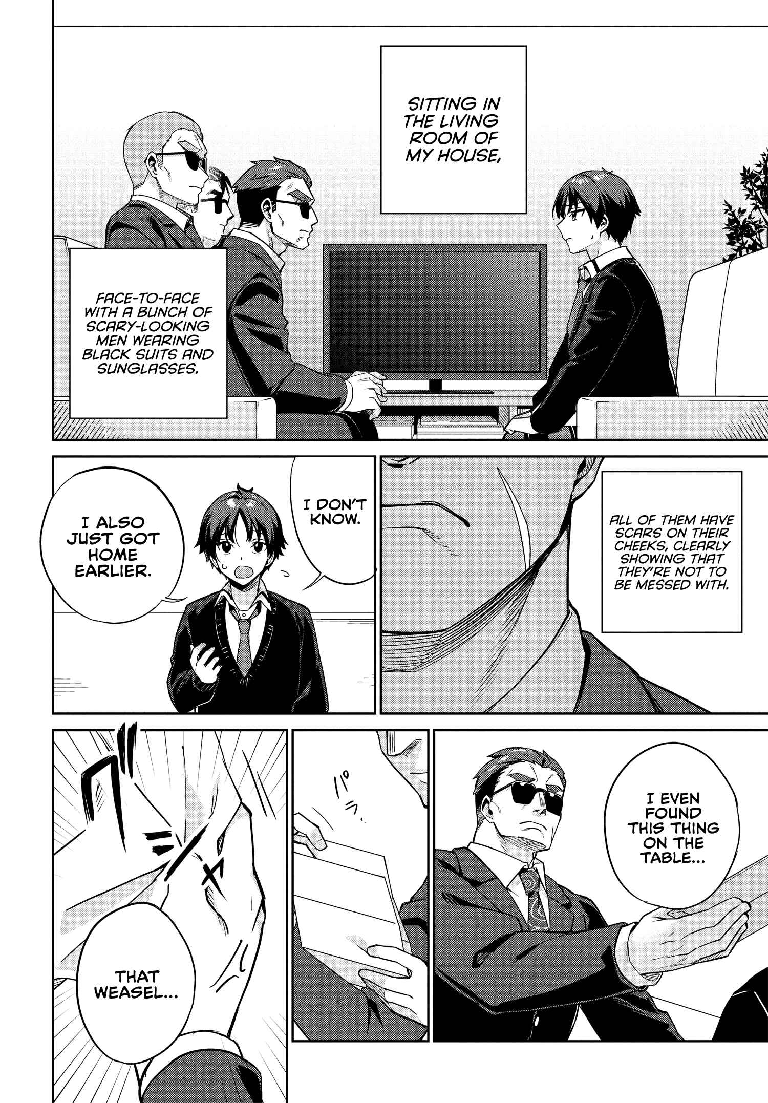 I’m Gonna Live with You Not Because My Parents Left Me Their Debt But Because I Like You Chapter 2 page 3