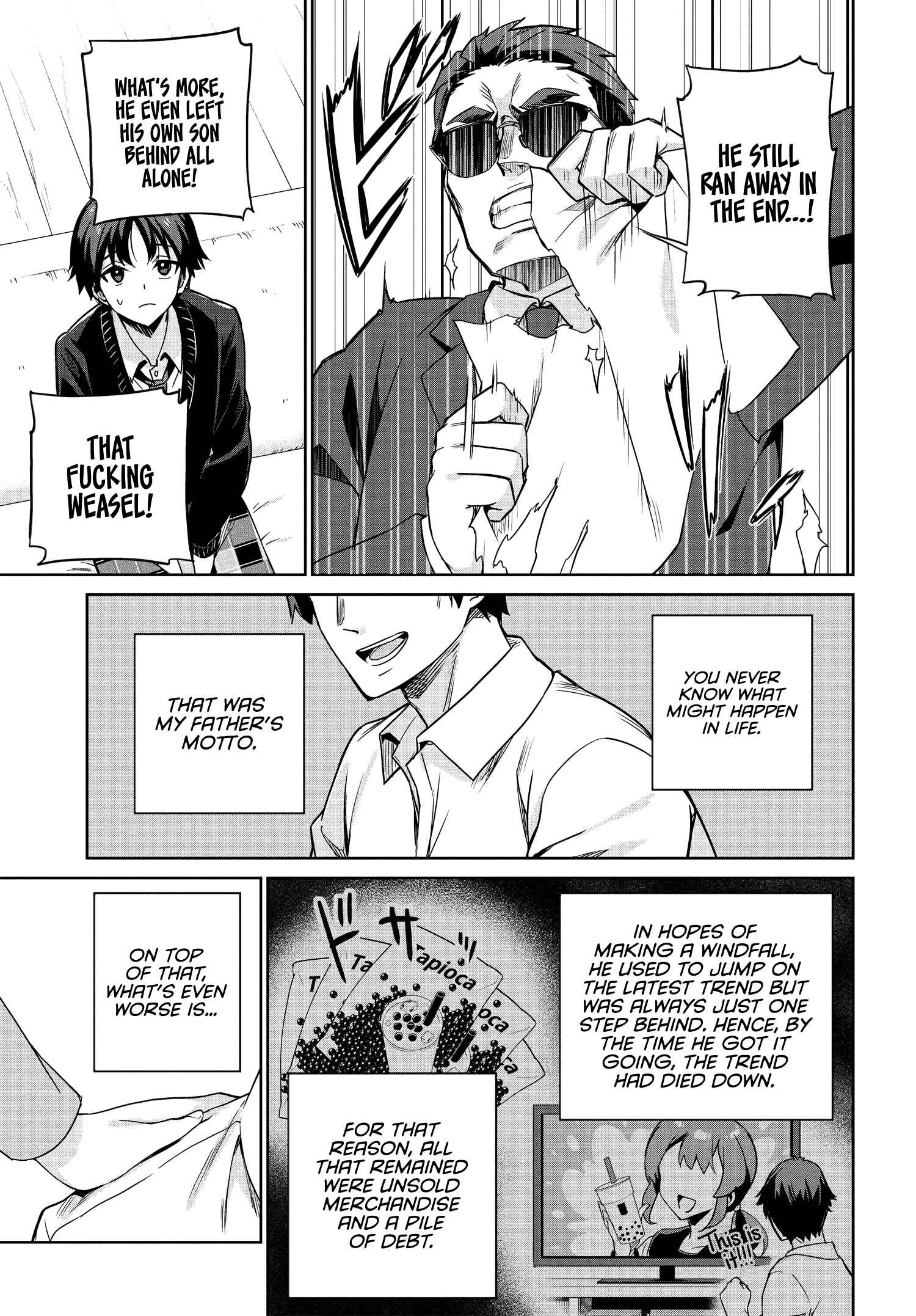 I’m Gonna Live with You Not Because My Parents Left Me Their Debt But Because I Like You Chapter 2 page 4