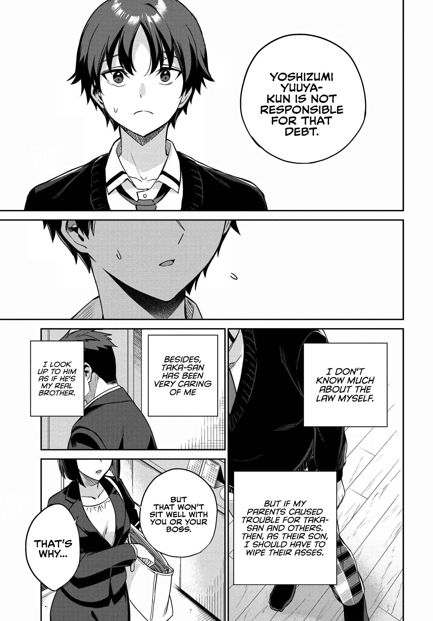 I’m Gonna Live with You Not Because My Parents Left Me Their Debt But Because I Like You Chapter 2 page 36