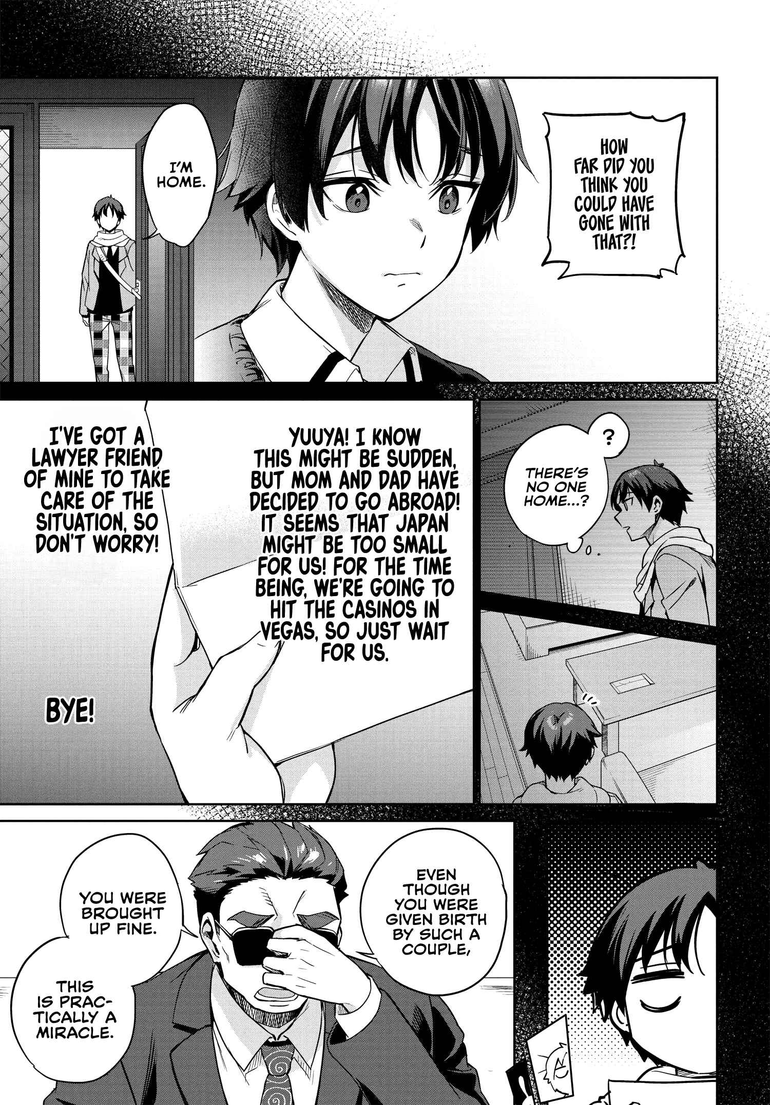 I’m Gonna Live with You Not Because My Parents Left Me Their Debt But Because I Like You Chapter 2 page 8