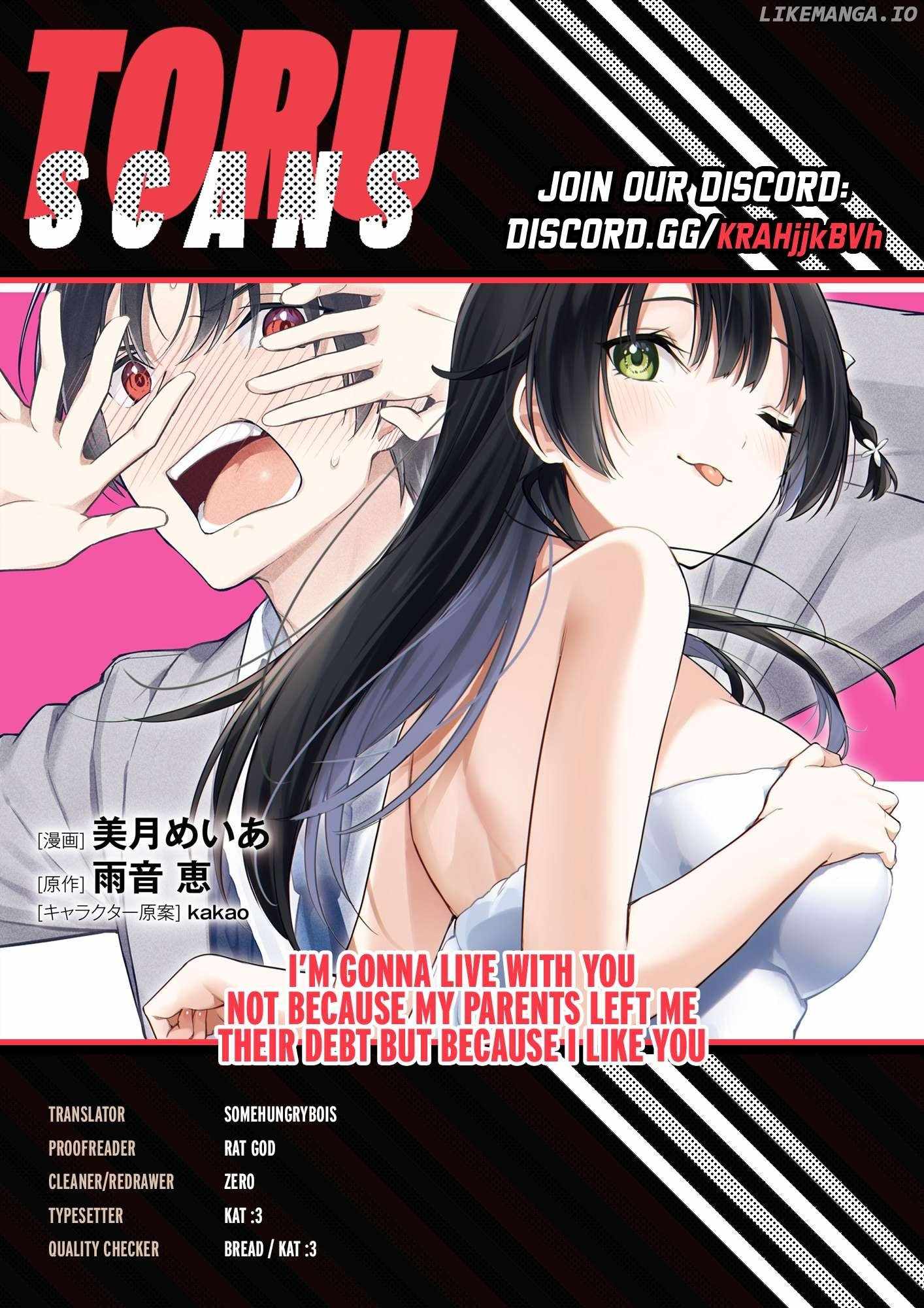I’m Gonna Live with You Not Because My Parents Left Me Their Debt But Because I Like You Chapter 24 page 1
