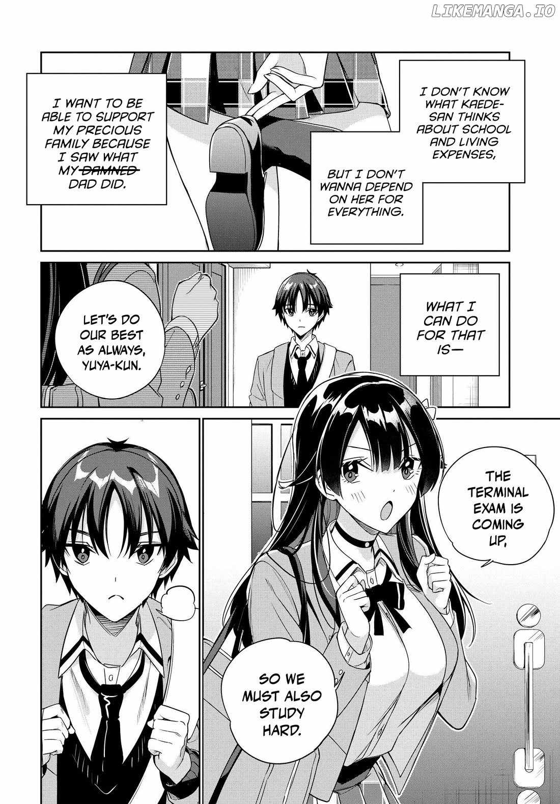 I’m Gonna Live with You Not Because My Parents Left Me Their Debt But Because I Like You Chapter 27 page 14