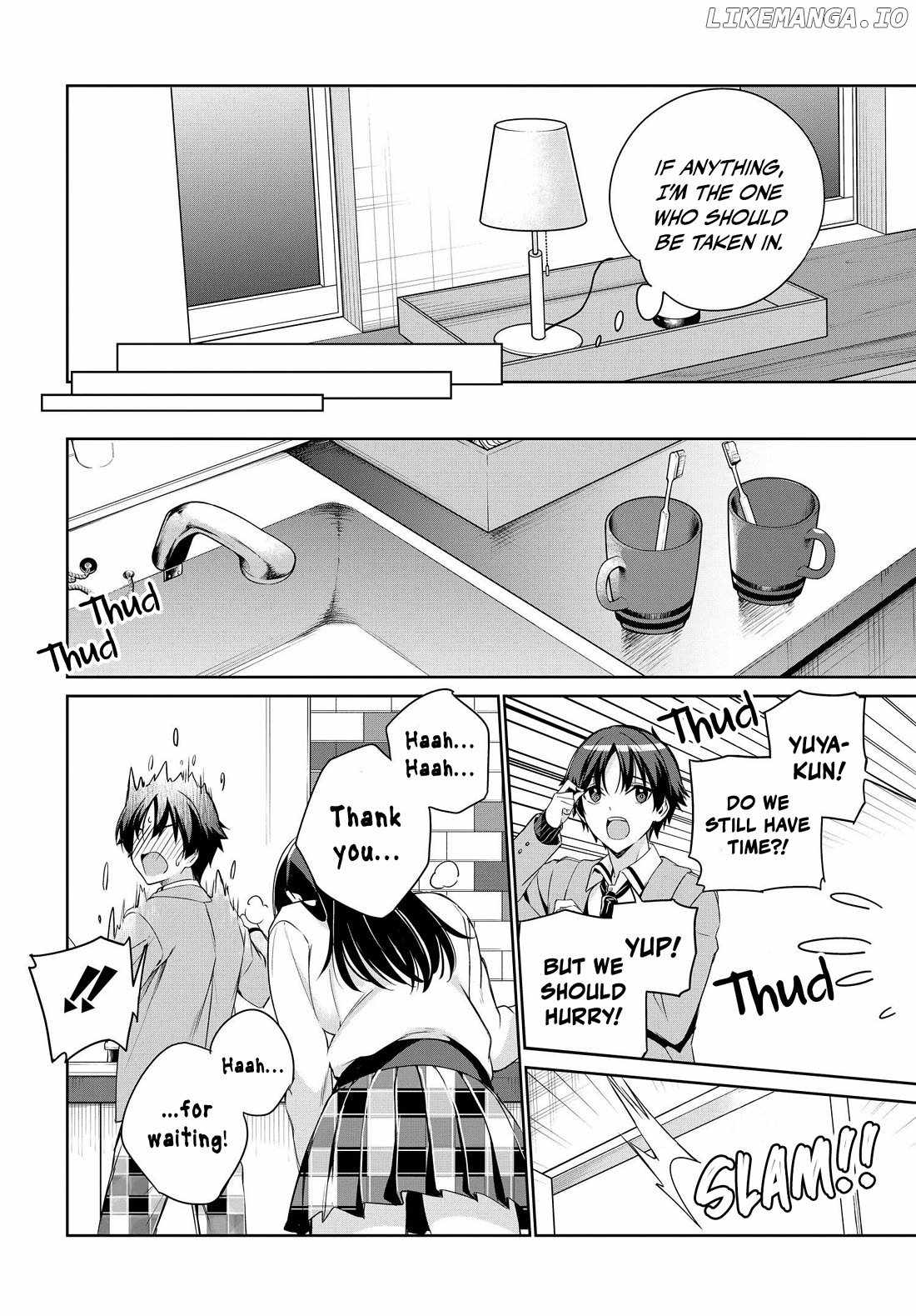 I’m Gonna Live with You Not Because My Parents Left Me Their Debt But Because I Like You Chapter 27 page 10
