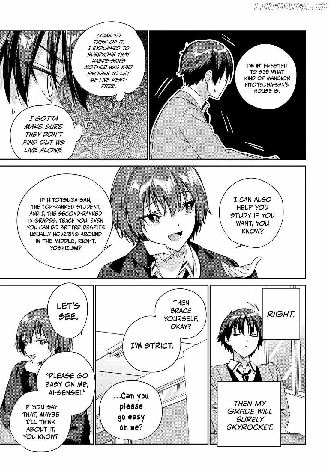 I’m Gonna Live with You Not Because My Parents Left Me Their Debt But Because I Like You Chapter 27 page 21
