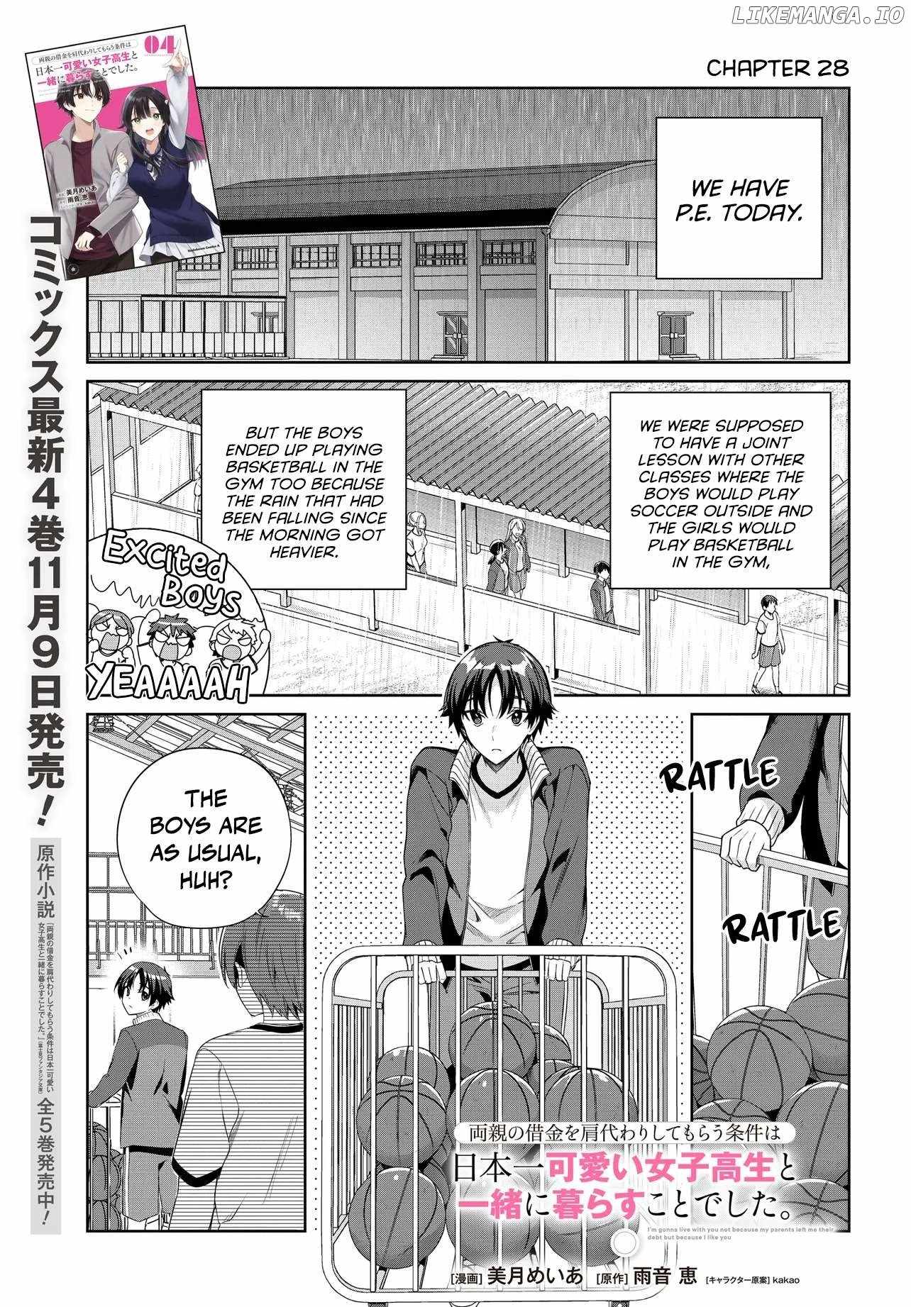 I’m Gonna Live with You Not Because My Parents Left Me Their Debt But Because I Like You Chapter 28 page 2