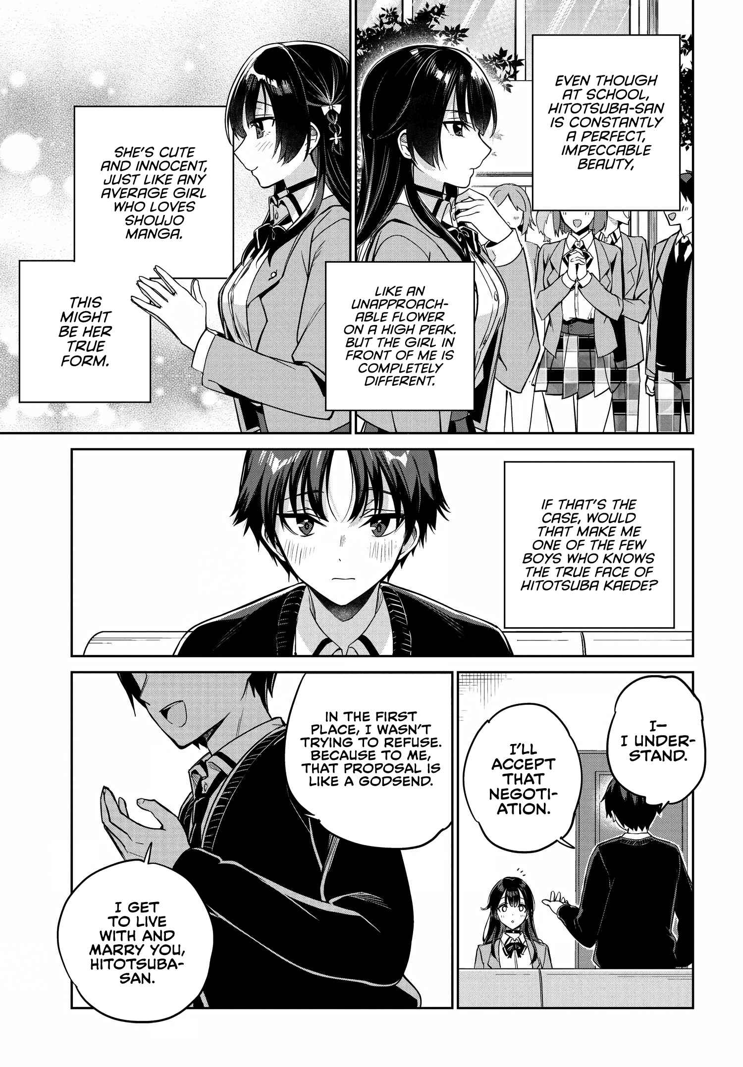 I’m Gonna Live with You Not Because My Parents Left Me Their Debt But Because I Like You Chapter 3 page 4
