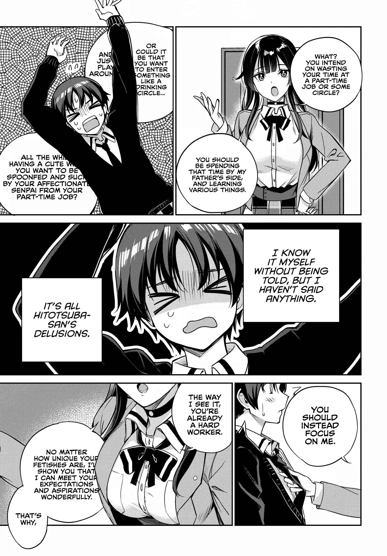 I’m Gonna Live with You Not Because My Parents Left Me Their Debt But Because I Like You Chapter 4 page 3