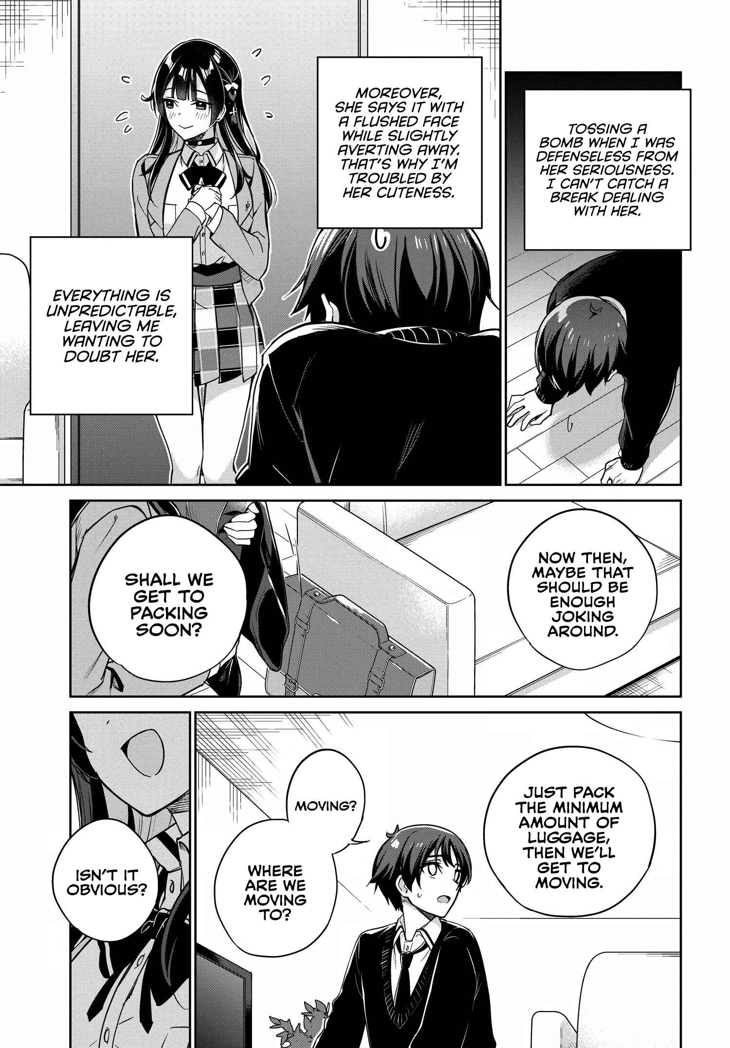 I’m Gonna Live with You Not Because My Parents Left Me Their Debt But Because I Like You Chapter 4 page 17