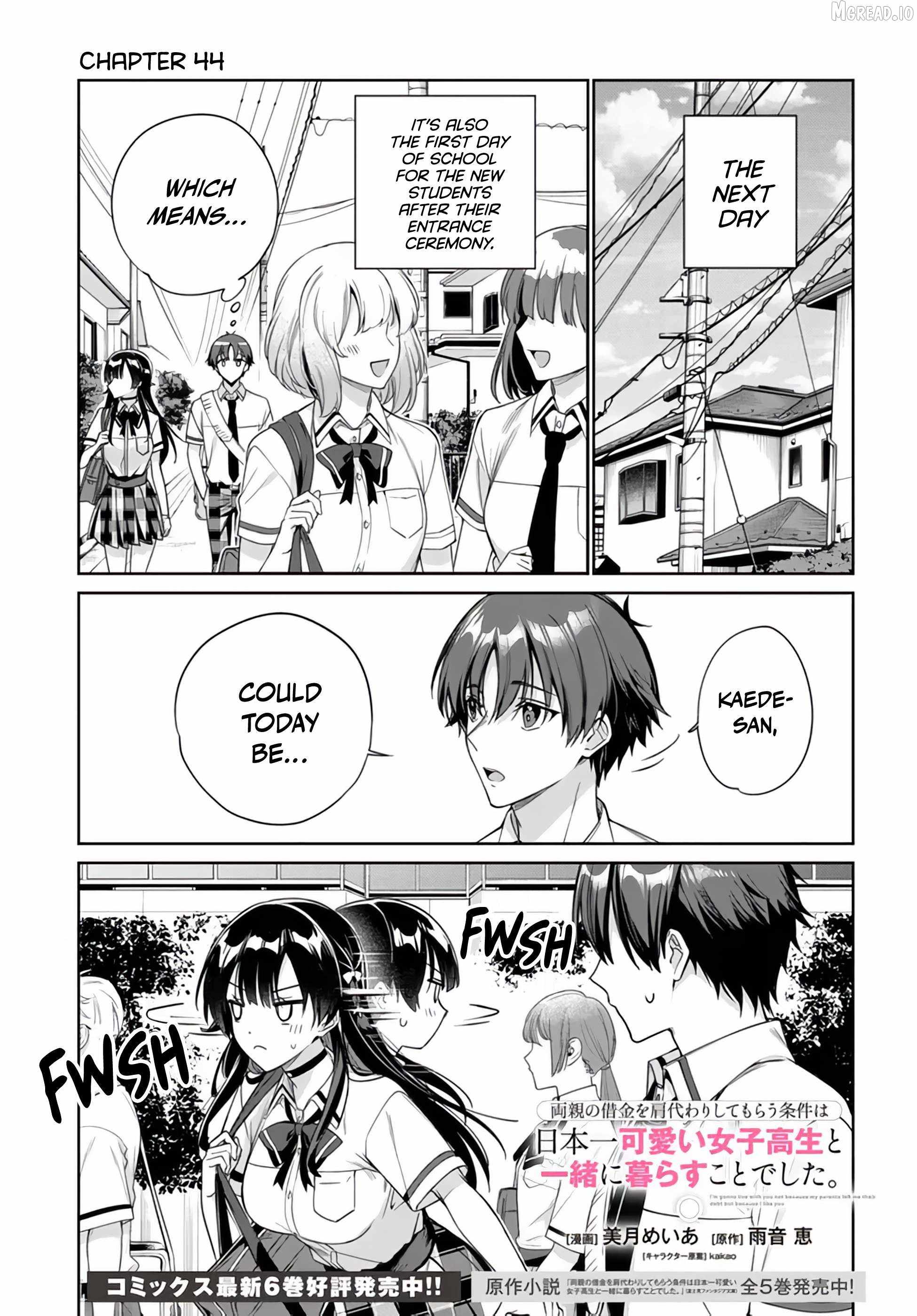 I’m Gonna Live with You Not Because My Parents Left Me Their Debt But Because I Like You Chapter 44 page 2
