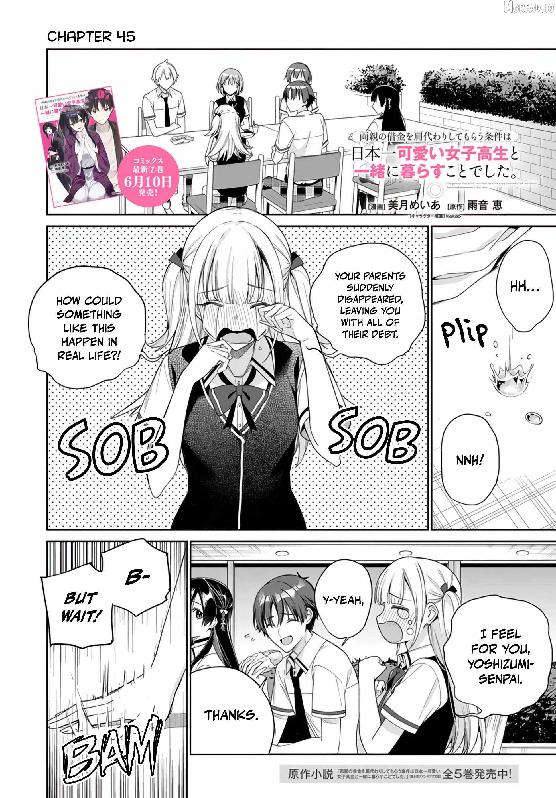 I’m Gonna Live with You Not Because My Parents Left Me Their Debt But Because I Like You Chapter 45 page 2