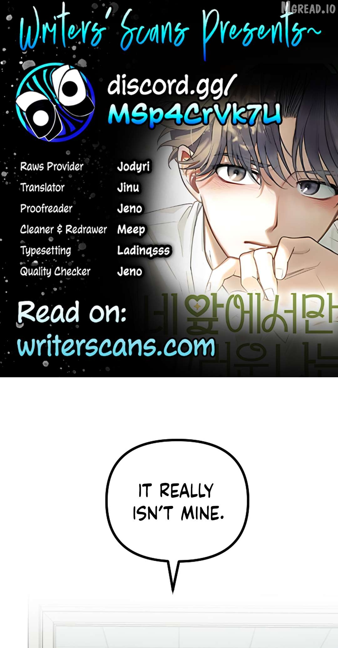 I’m Only Shy in Front of You Chapter 22 page 1