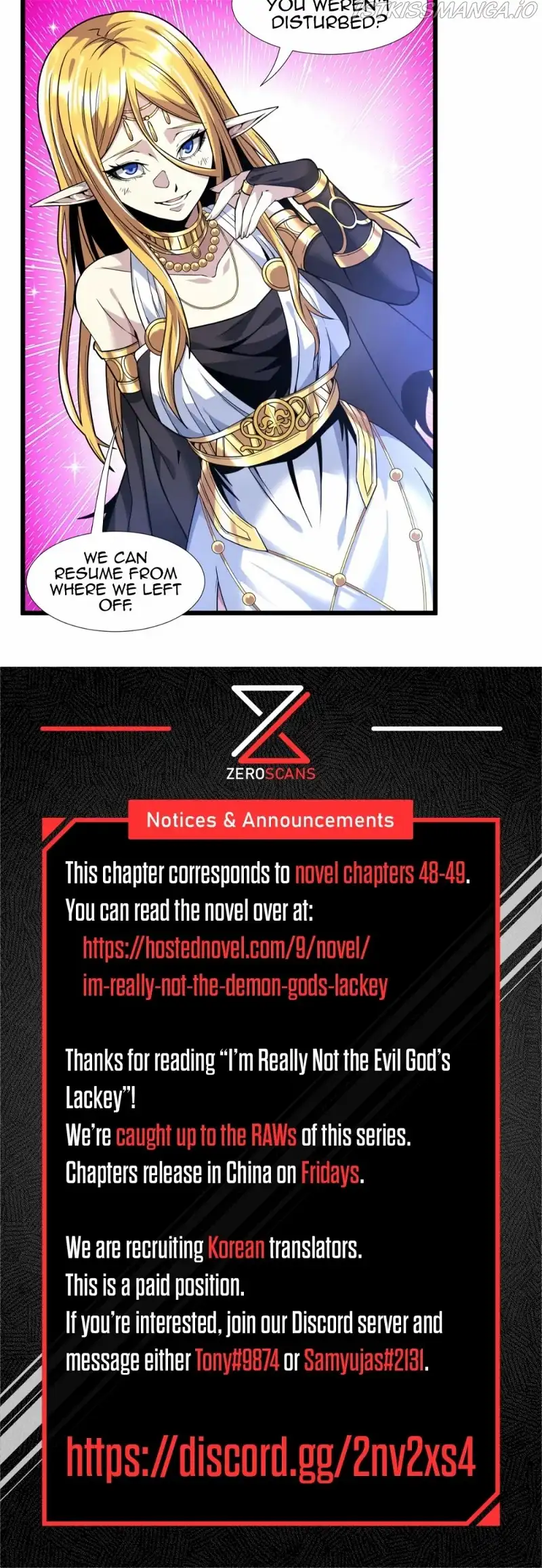 I’m Really Not The Demon God’s Lackey Chapter 24 page 61