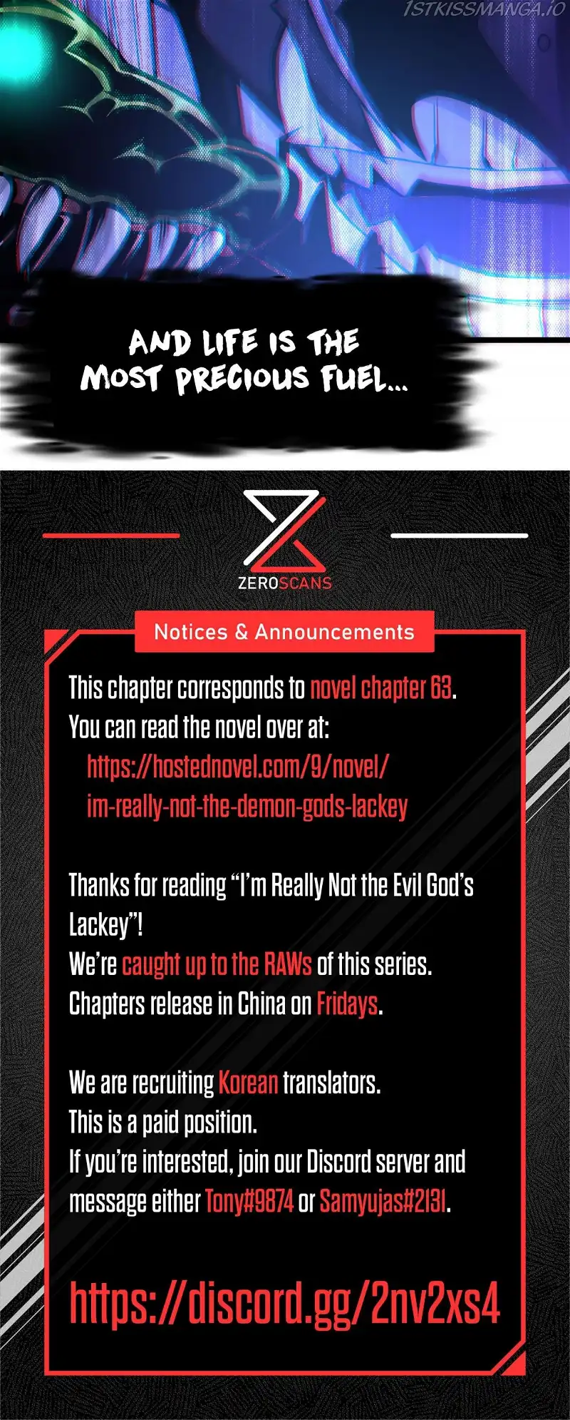 I’m Really Not The Demon God’s Lackey Chapter 32.5 page 40