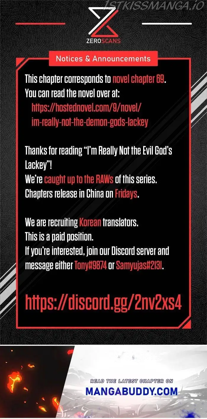 I’m Really Not The Demon God’s Lackey Chapter 37.5 page 56