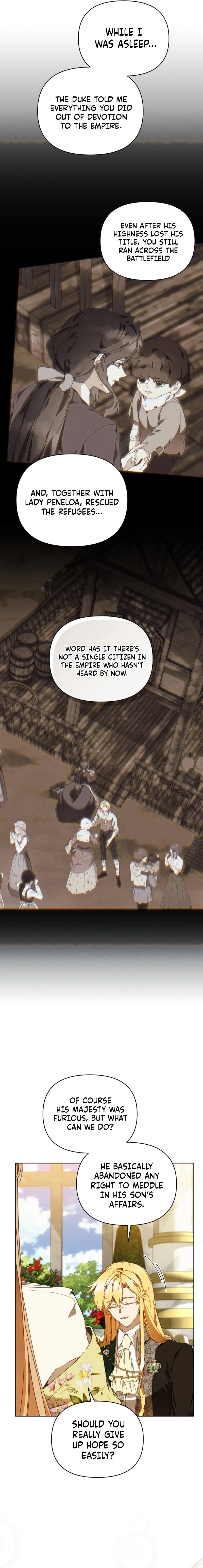 I’m the Villainous Male Lead’s Terminally Ill Aunt Chapter 107 page 7
