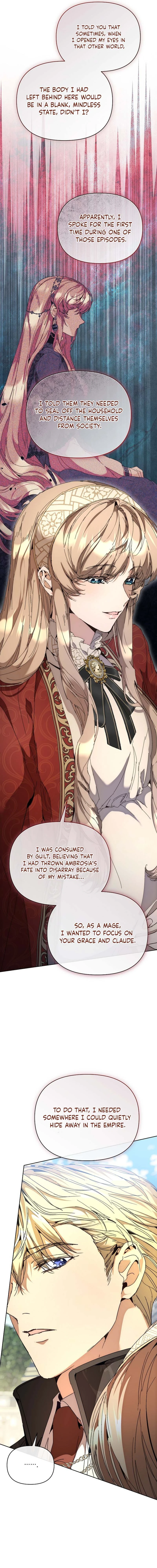 I’m the Villainous Male Lead’s Terminally Ill Aunt Chapter 111 page 19