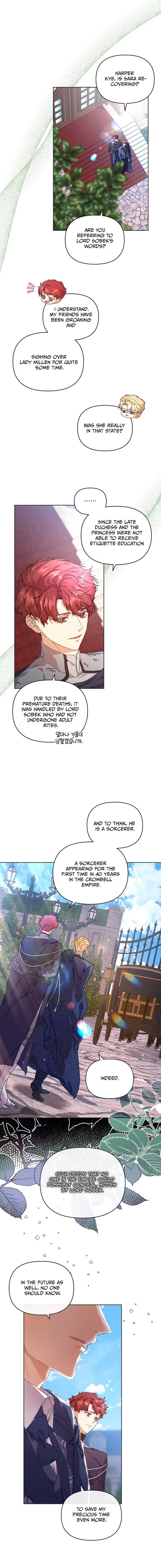 I’m the Villainous Male Lead’s Terminally Ill Aunt Chapter 6 page 8