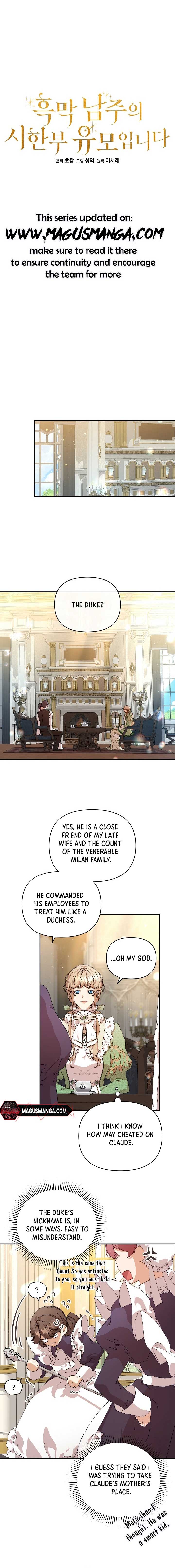 I’m the Villainous Male Lead’s Terminally Ill Aunt Chapter 7 page 7
