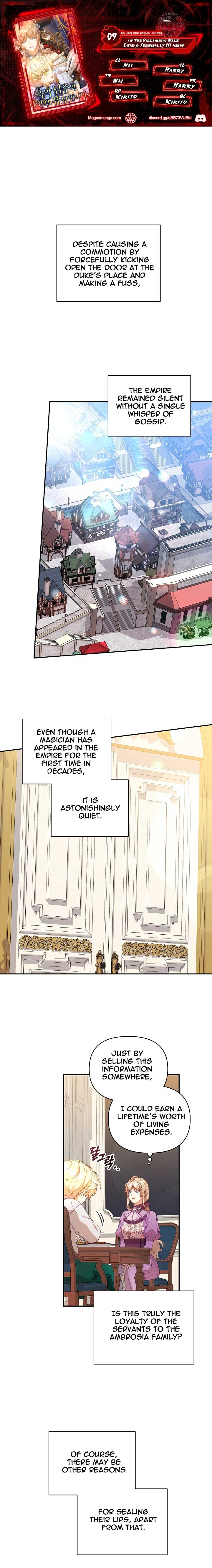 I’m the Villainous Male Lead’s Terminally Ill Aunt Chapter 9 page 2
