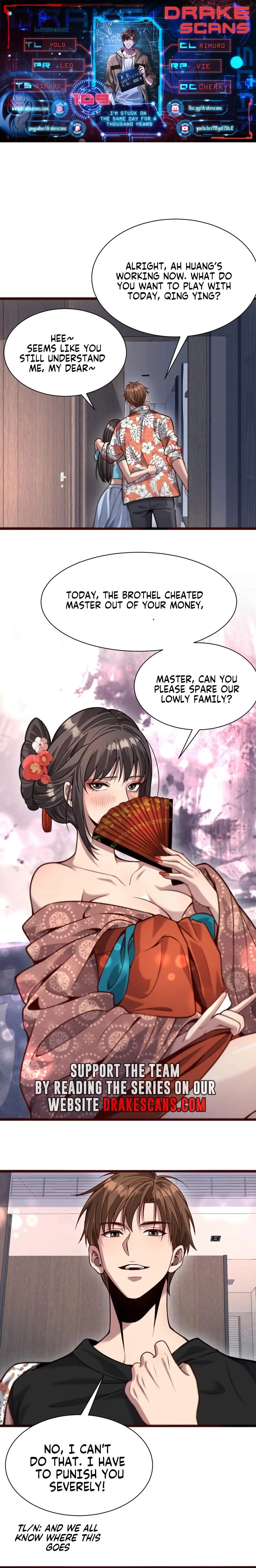 I’m Trapped In This Day For One Thousand Years Chapter 109 page 1