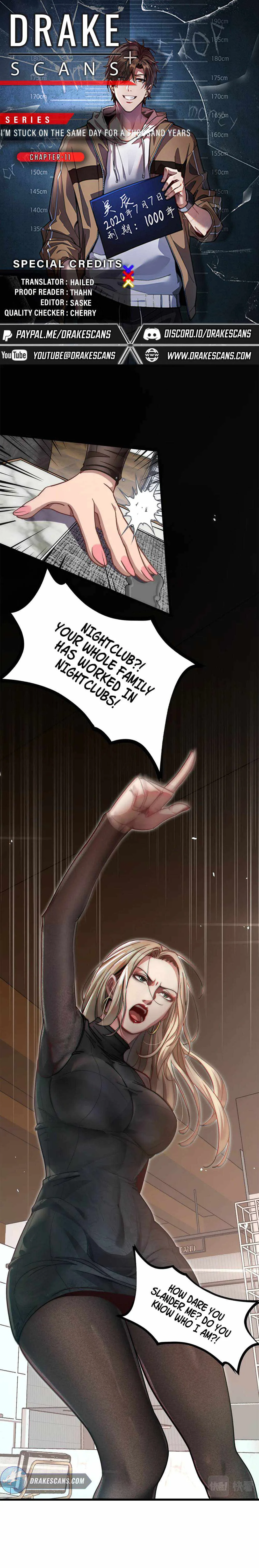I’m Trapped In This Day For One Thousand Years Chapter 11 page 1