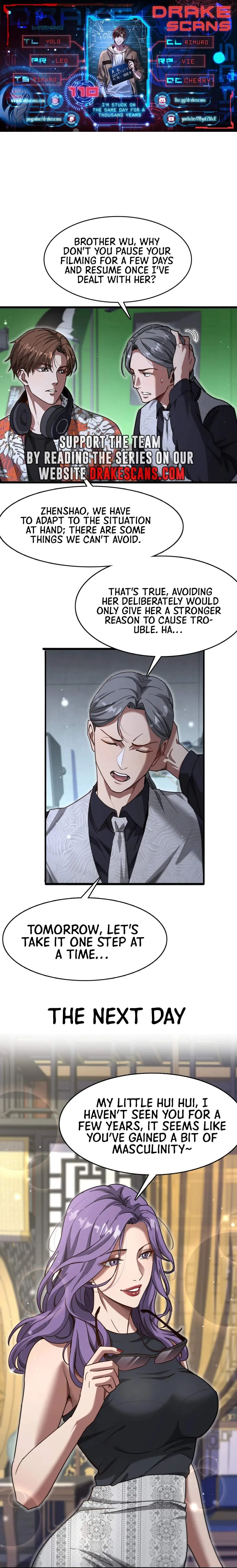 I’m Trapped In This Day For One Thousand Years Chapter 110 page 1