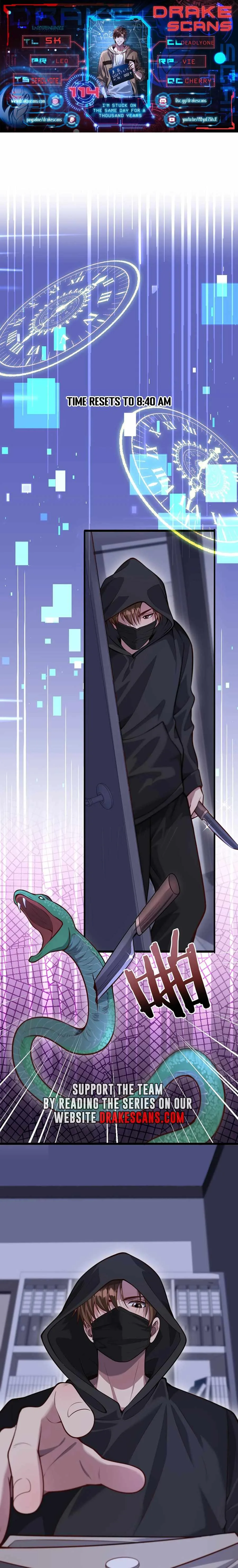 I’m Trapped In This Day For One Thousand Years Chapter 114 page 1