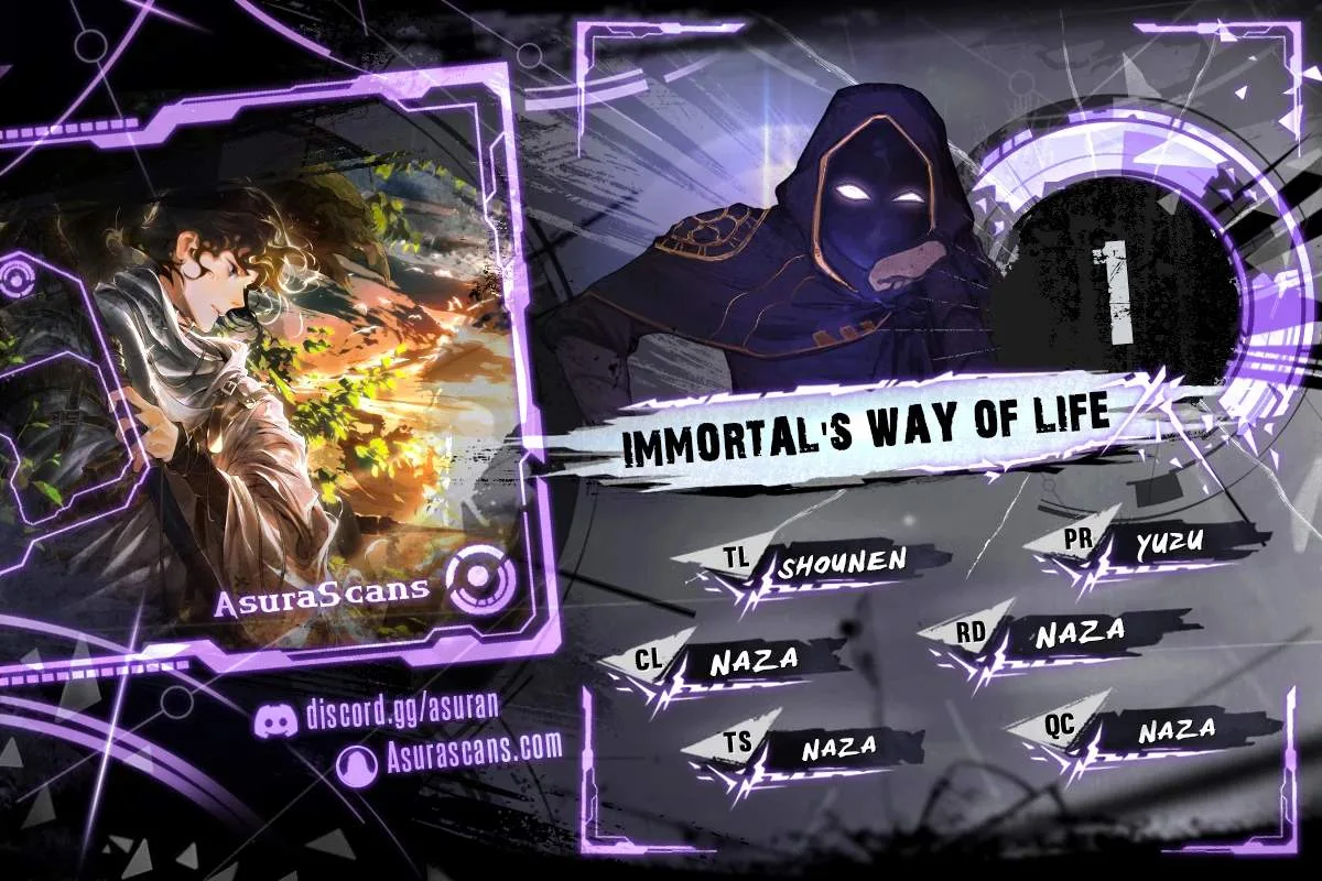 Immortal's Way of Life Chapter 1 page 1