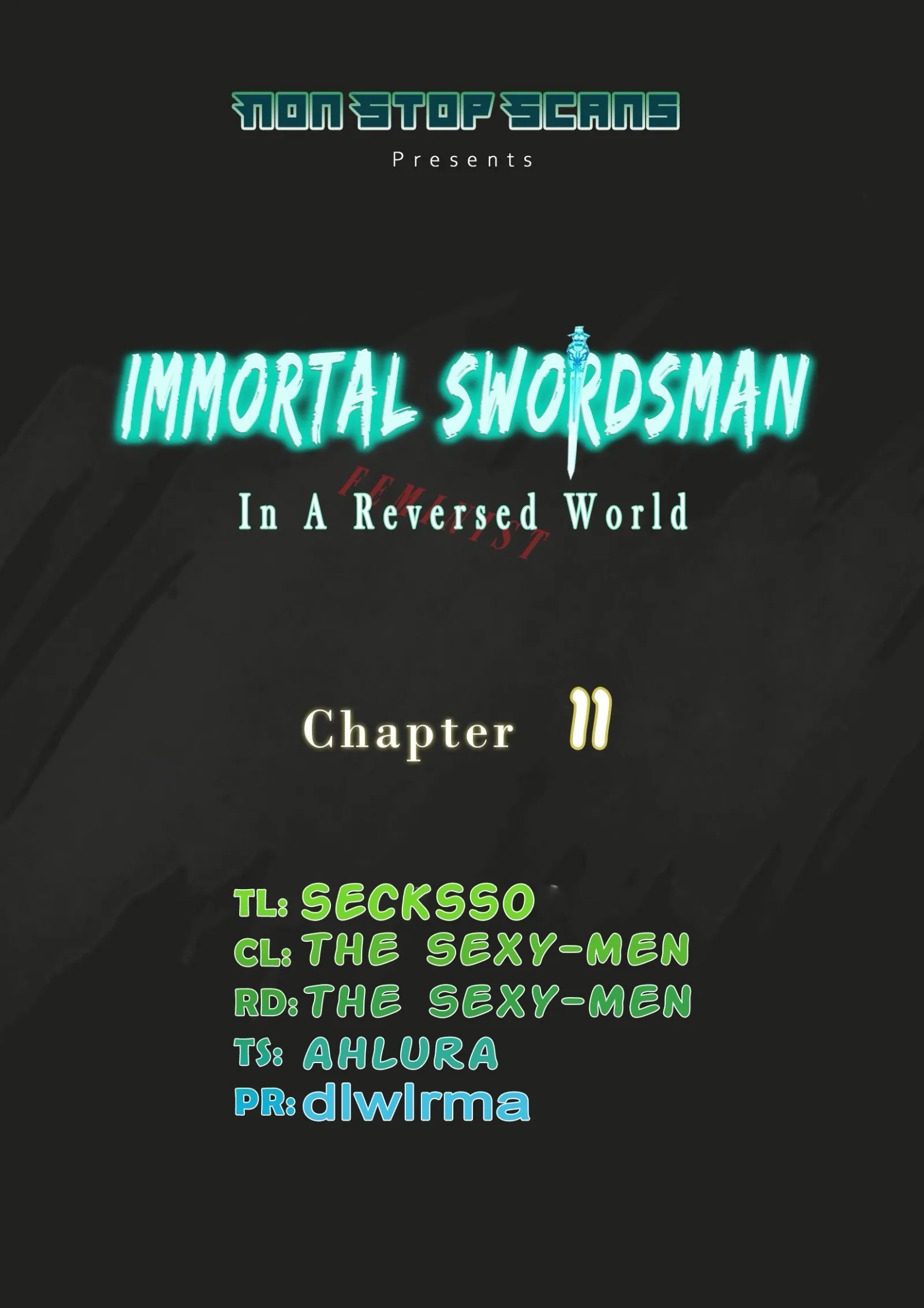 Immortal Swordsman in The Reverse World Chapter 11 page 1