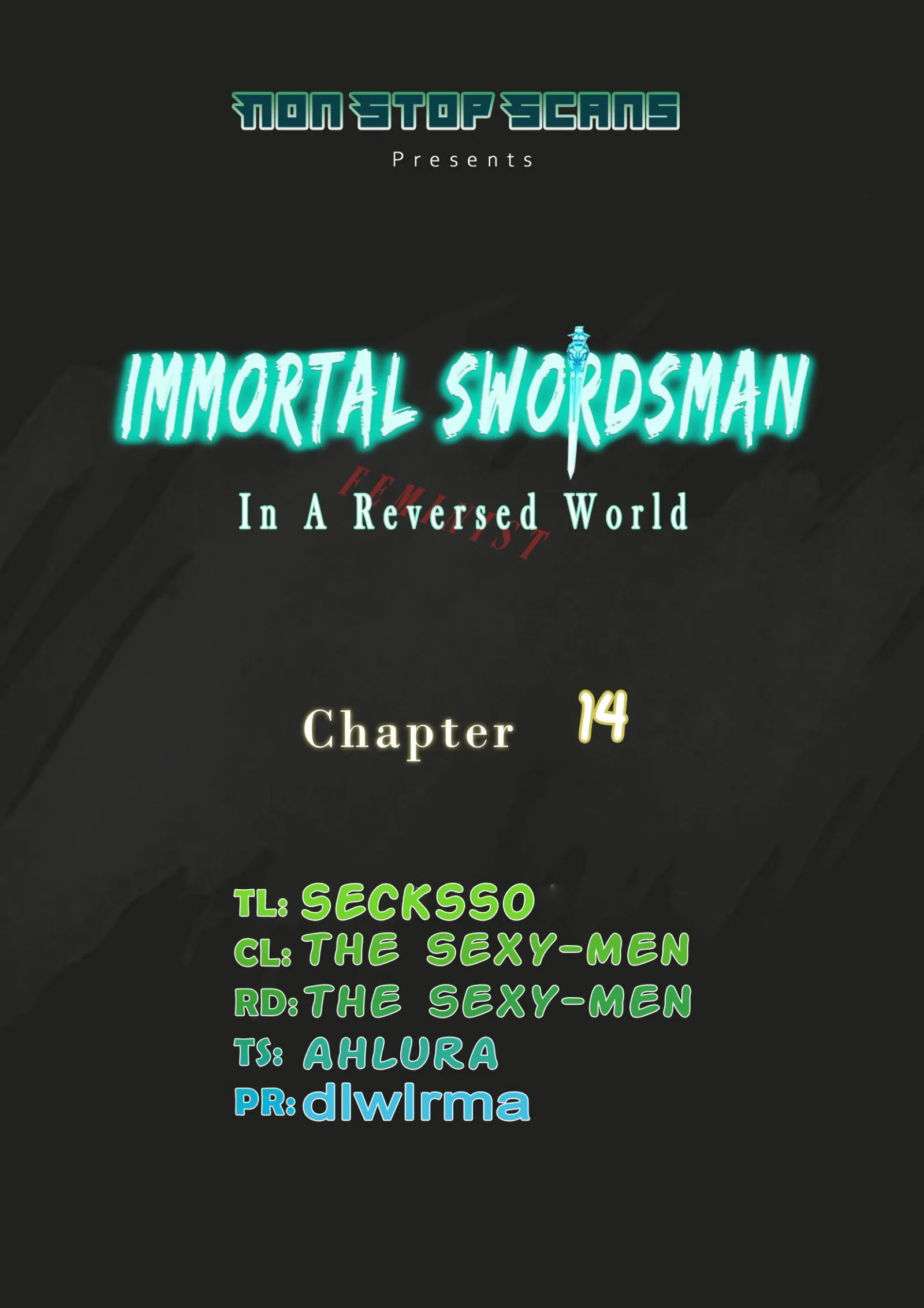 Immortal Swordsman in The Reverse World Chapter 14 page 1