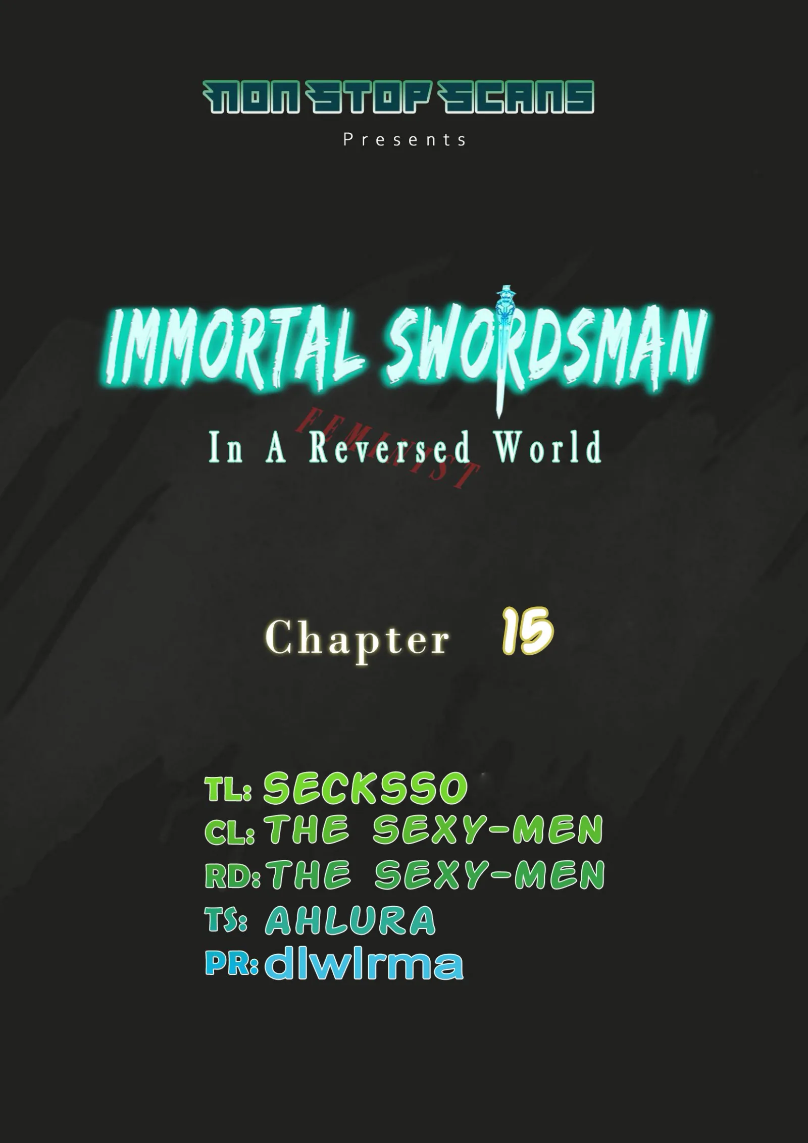 Immortal Swordsman in The Reverse World Chapter 15 page 1