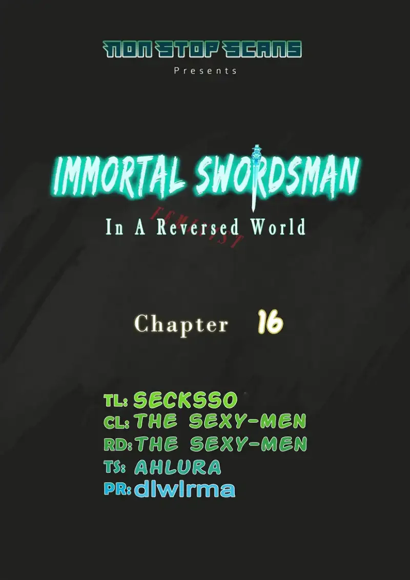 Immortal Swordsman in The Reverse World Chapter 16 page 1