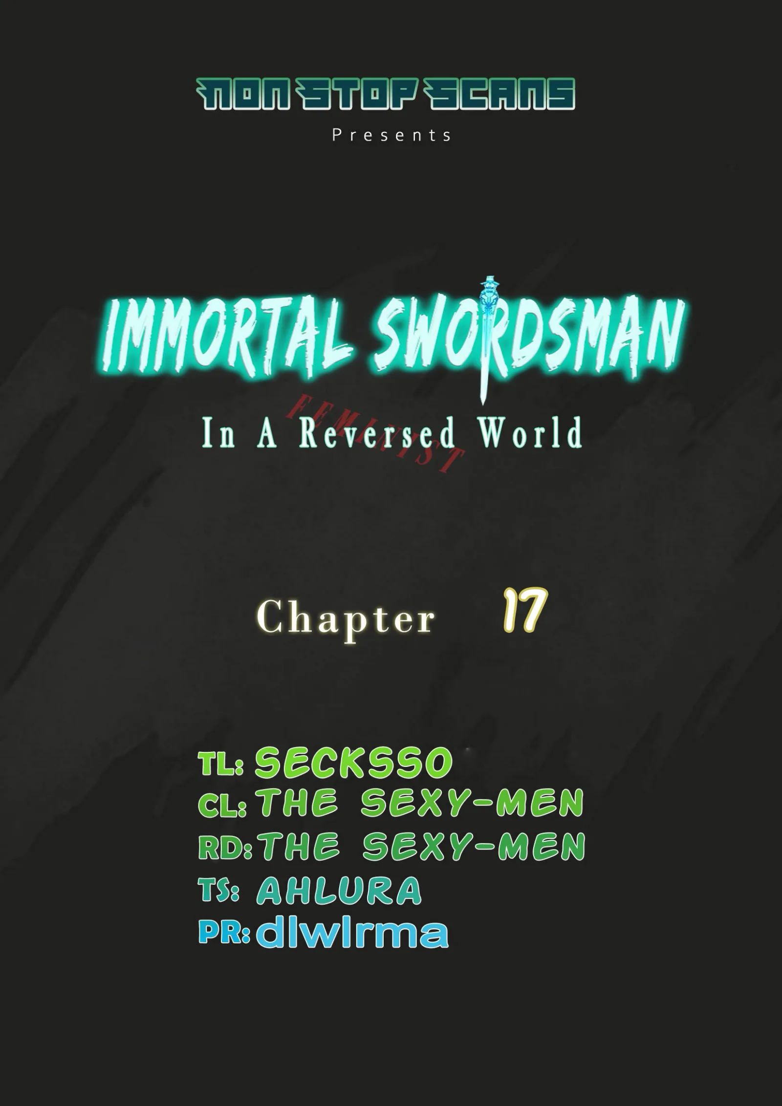 Immortal Swordsman in The Reverse World Chapter 17 page 1