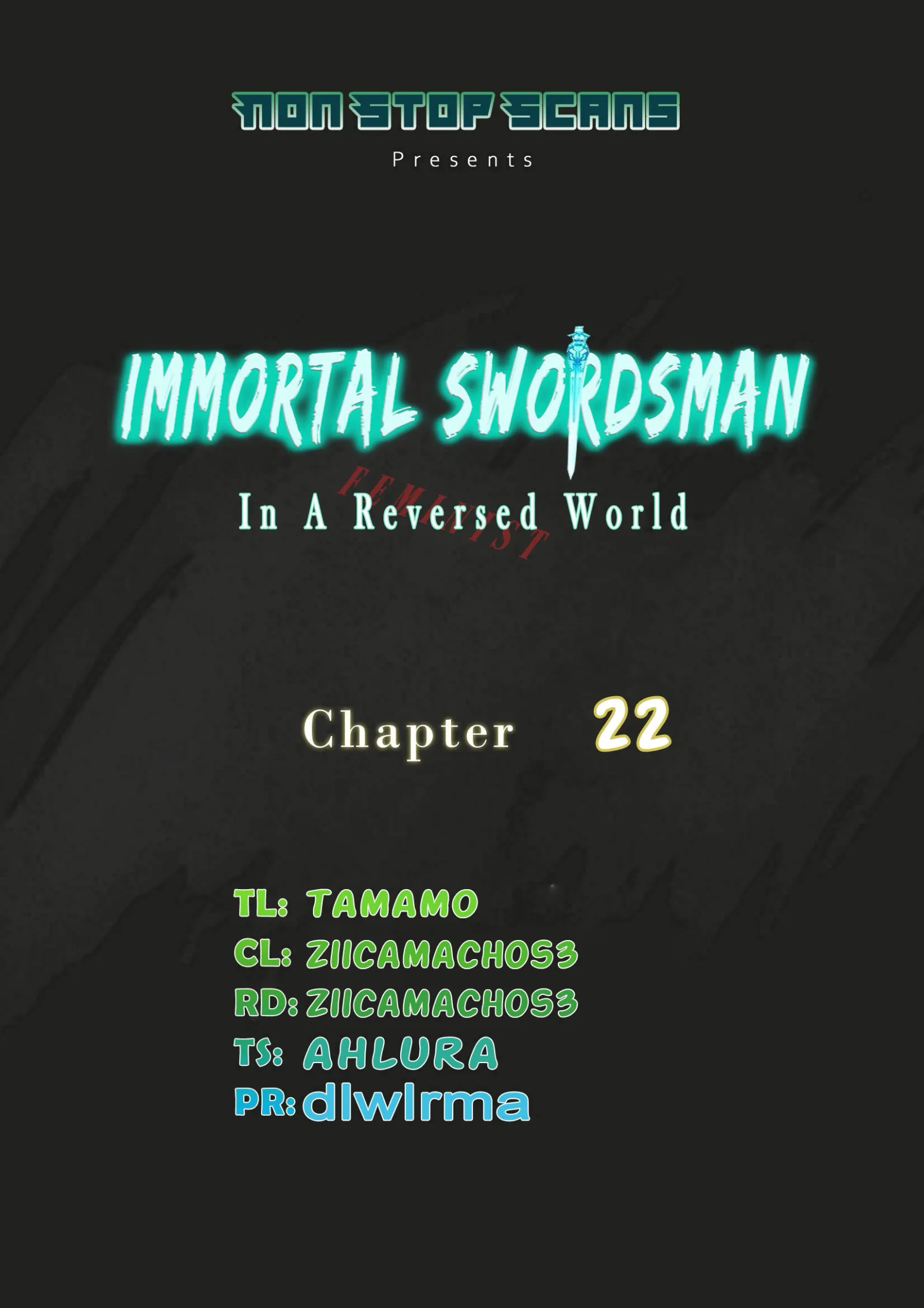 Immortal Swordsman in The Reverse World Chapter 22 page 1